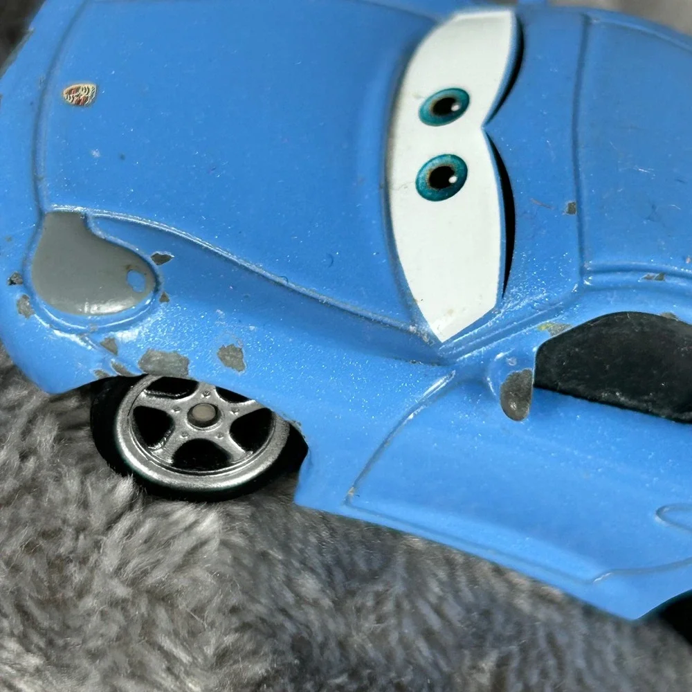 Disney Pixar Cars Sally Carrera Diecast Blue Porsche 911 Toy Car 1:55 Scale